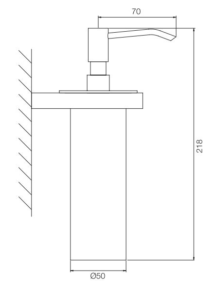 Fima - carlo frattini Quadra диспенсер для жидкого мыла F6023/3