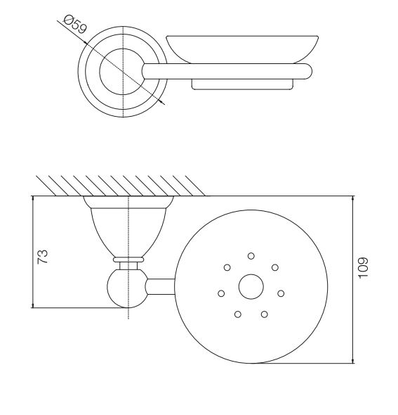 Изображение Fima - carlo frattini Style мыльница F6043/2