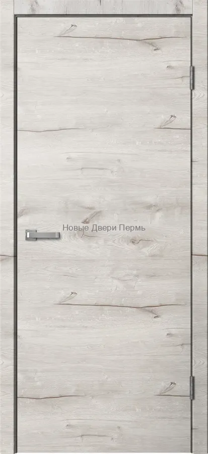 Дверь межкомнатная LOFT 01 — Дуб Арктик