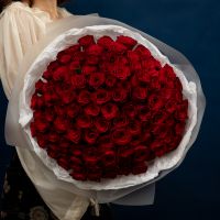 Букет из 101 кенийской розы