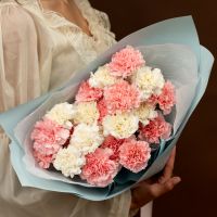 Букет из 25 прекрасных диантусов