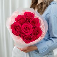 Розы Эквадор розовые