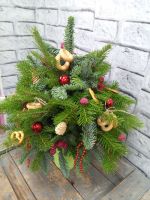 Елочка из нобилиса и пихты