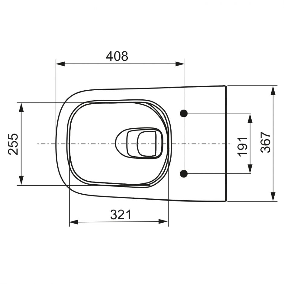 Унитаз безободковый TECE TECEneo 9700209 ФОТО