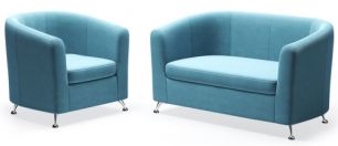 Кресло + Диван серии "Карр" 2х местный