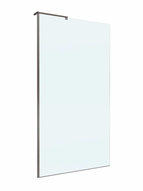 Душевая перегородка BelBagno UNO-L-1-TB-110-C-GM 110x200