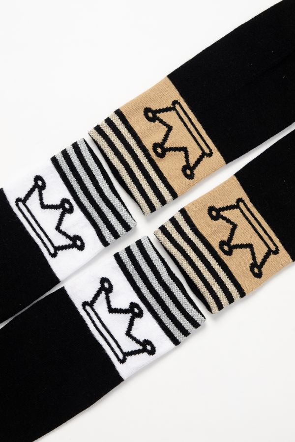 Гольфы детские Корона набор 2 пары [бежевый, белый]