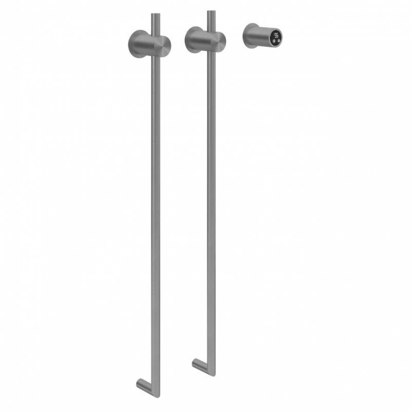 Полотенцесушитель электрический ABBER Charme AH4002BST сталь брашированная