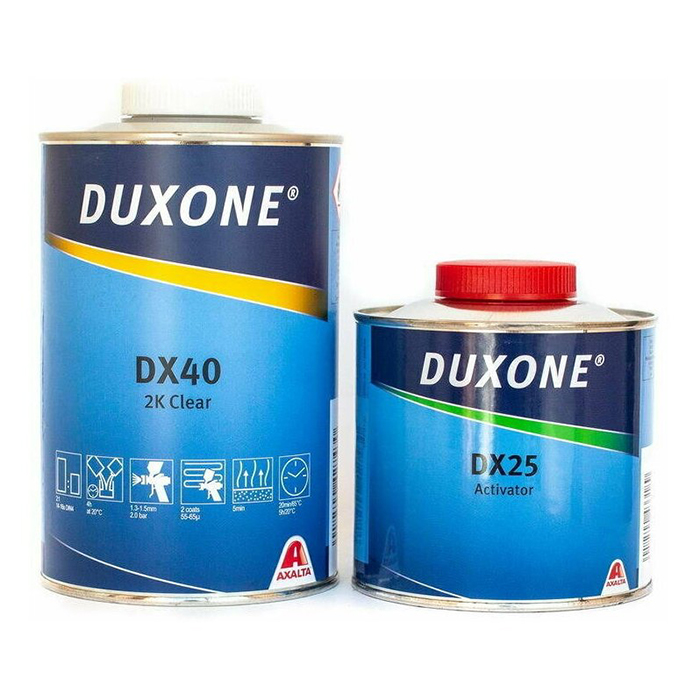 Duxone DX 40 Лак 2К акриловый 1л.+ отвердитель, 0,5л.