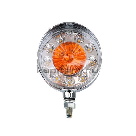 Светодиодный габаритный фонарь 3 Ватт боковой желтый свет 24 Вольт комплект 2 шт GB2055