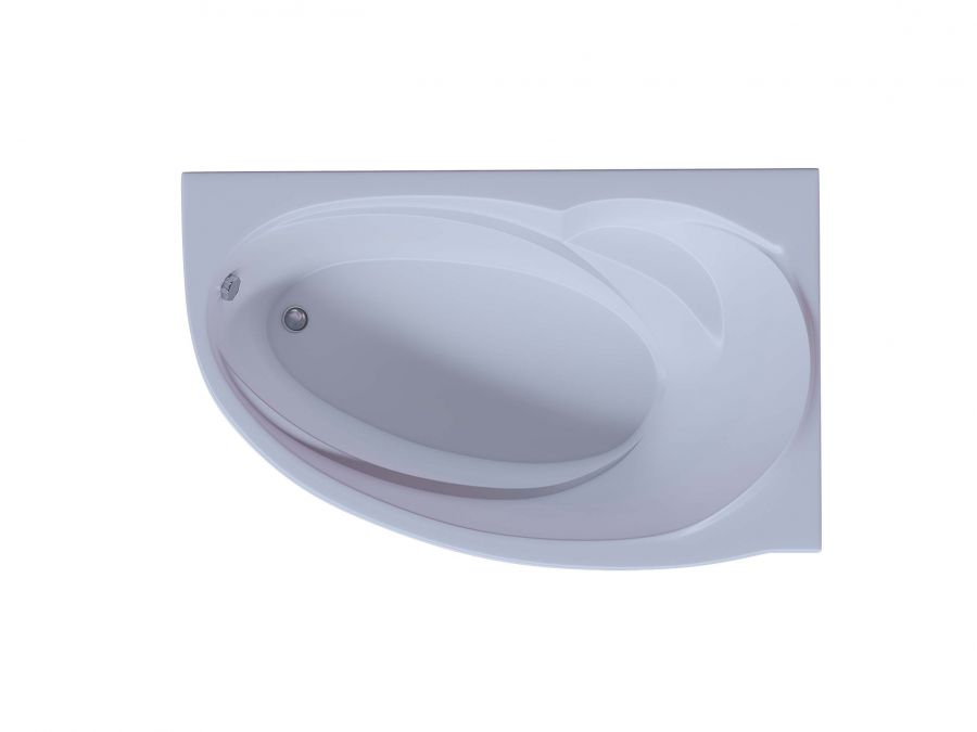 Акриловая ванна Aquatek Бетта 150x95 асимметричная, правая, с каркасом, без гидромассажа