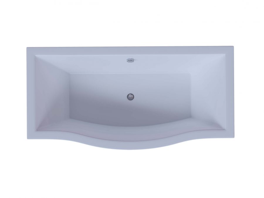 Акриловая ванна Aquatek Гелиос 180x90 прямоугольная, универсальная, с каркасом, без гидромассажа