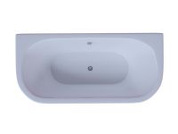 Акриловая ванна Aquatek Морфей 190x90 радиусная, универсальная, с каркасом, без гидромассажа