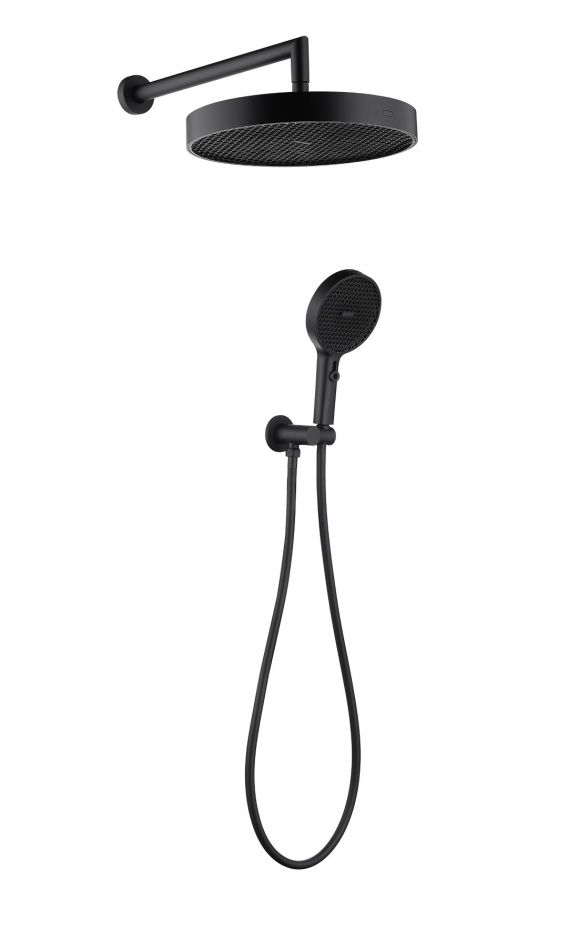 Изображение Душевой комплект Boheme Cell 427-B, черный матовый