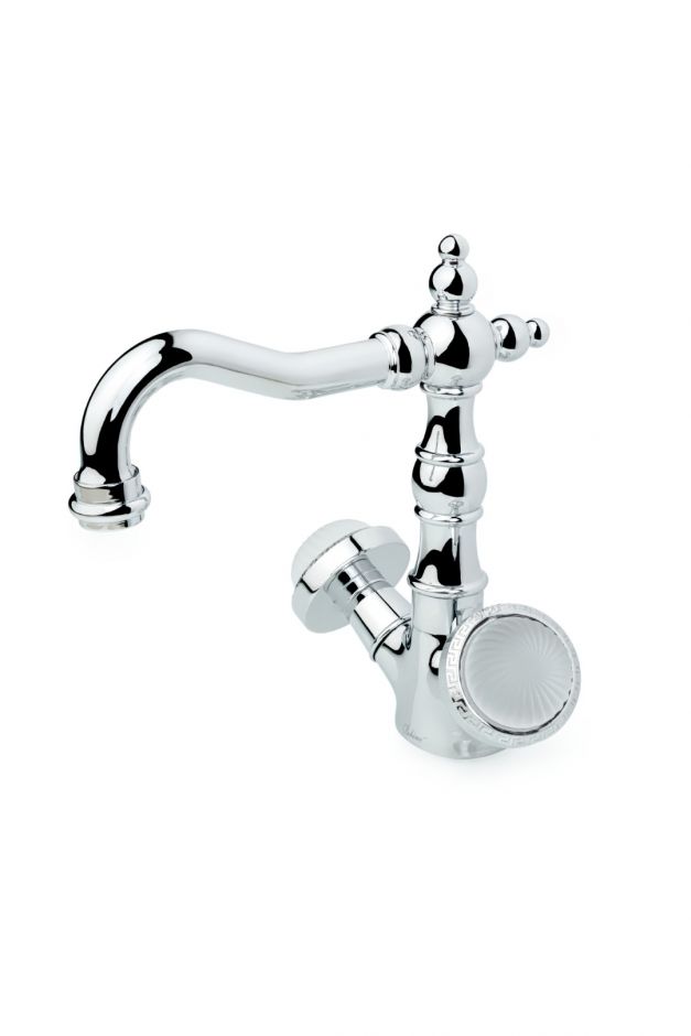 Смеситель вентильный для раковины Boheme Satine 272-ST