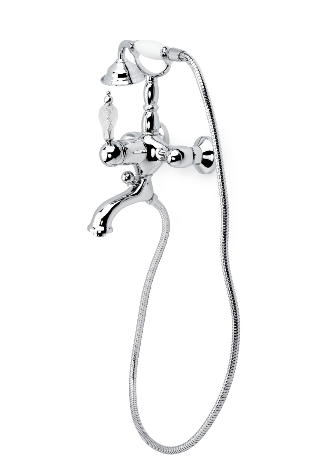 Cмеситель для ванны Boheme Crystal 263-CRST цена от 52 018 ₽ Фото Cмеситель для ванны Boheme Crystal 263-CRST