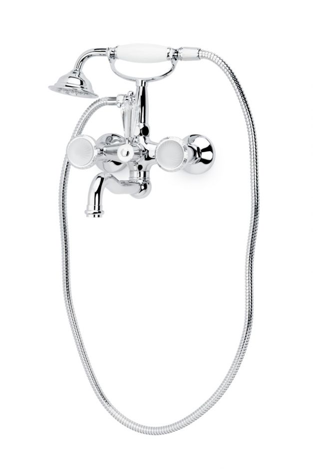 Смеситель вентильный для ванны Boheme Satine 273-ST