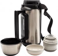 Термос с кнопкой Tiger Sahara MHK из нержавеющей стали