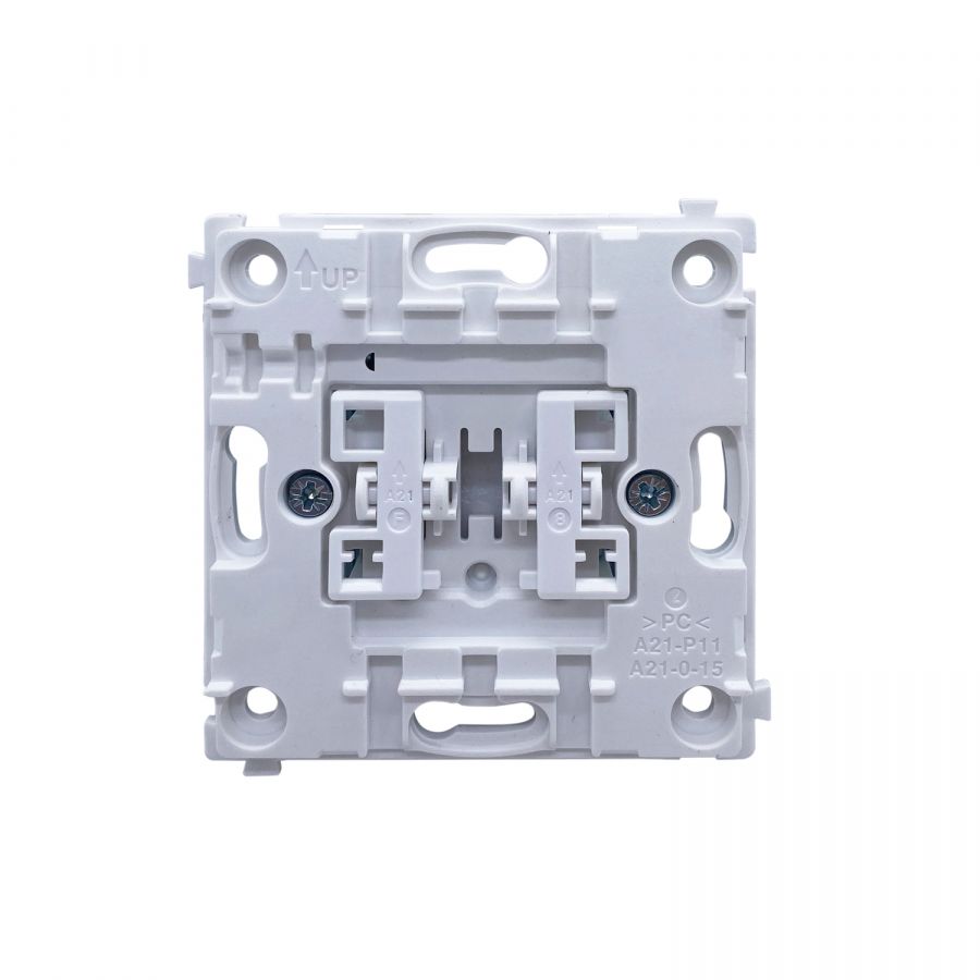 Механизм выключателя 2-клавишного с подсветкой, схема 5, 10 A 250 В~ серия DA