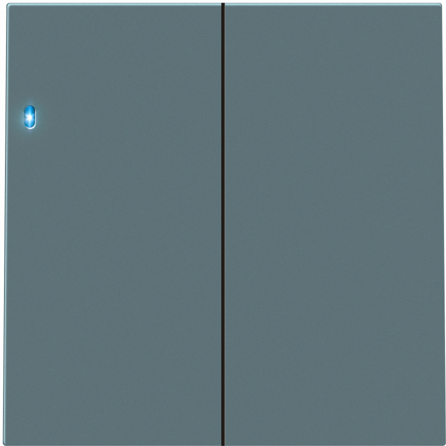 Клавиша 2-я с подсветкой, матовый изумруд, серия R98