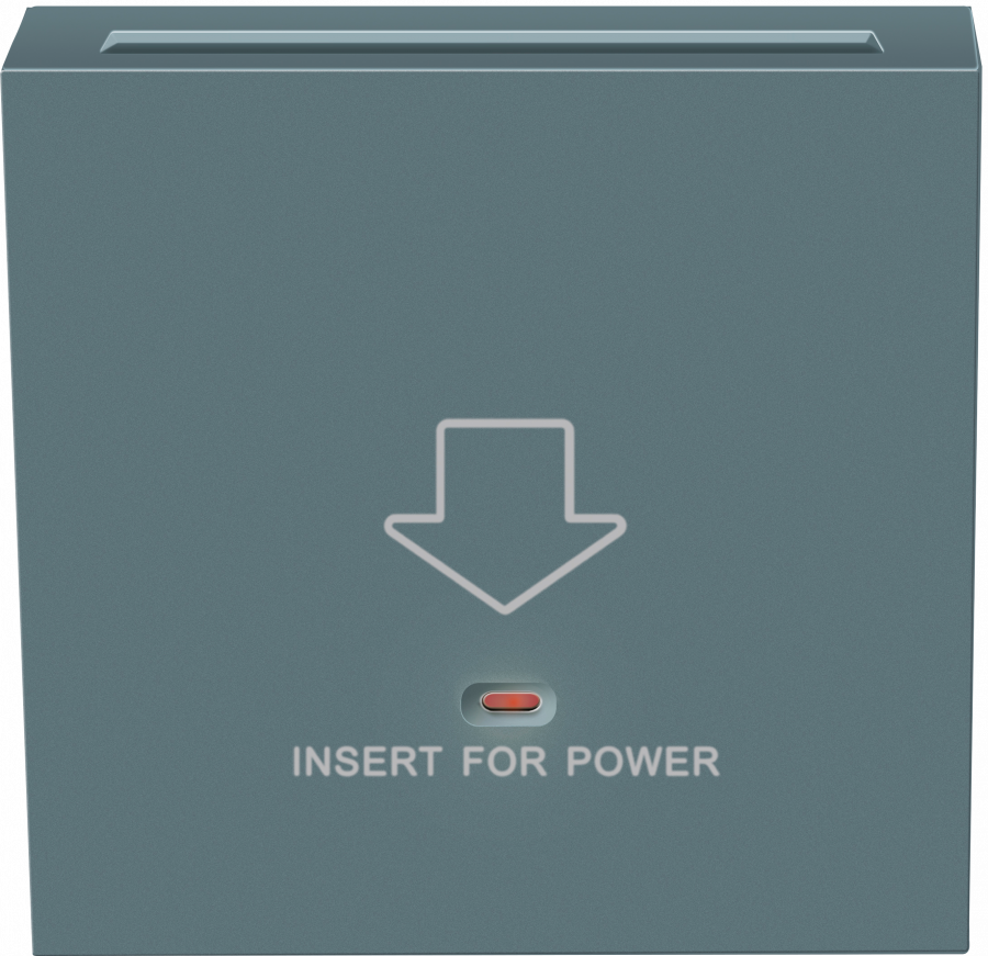 Накладка для карточного выключателя, матовый изумруд, серия R98