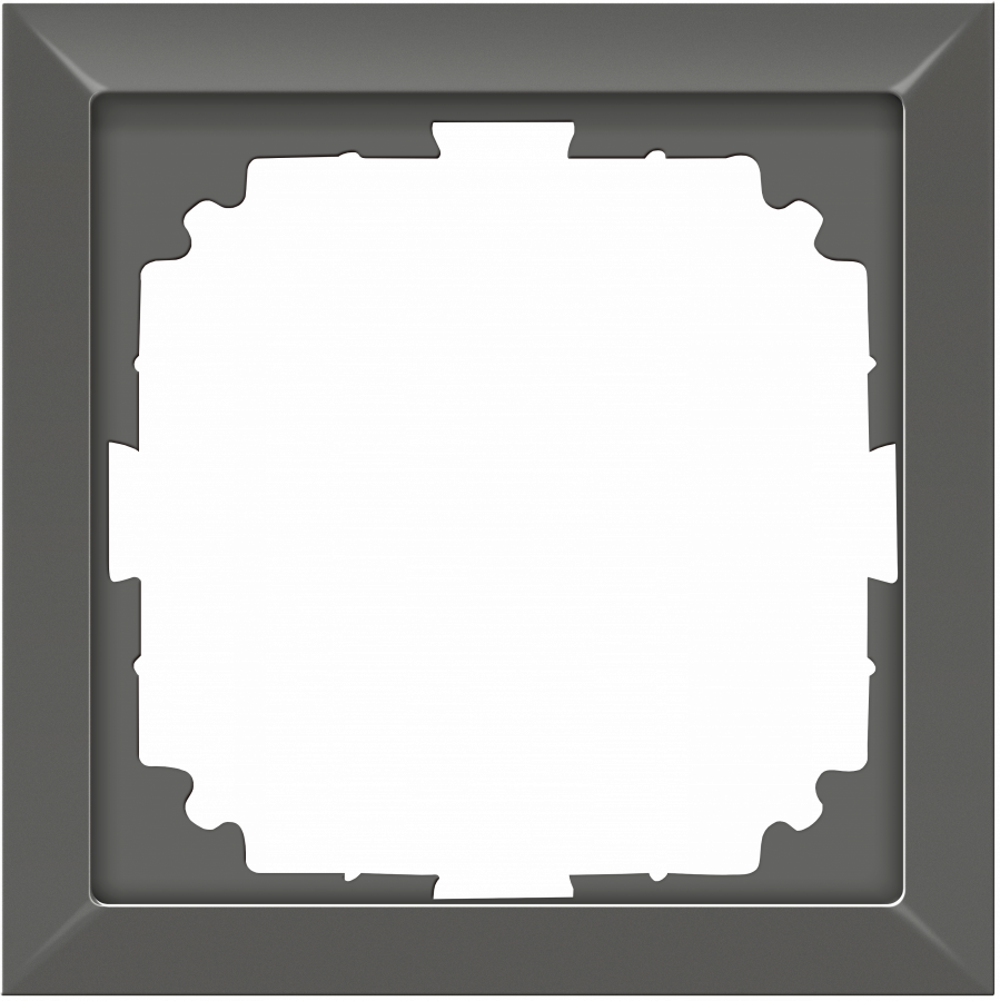 Рамка промежуточная для монтажа устройств 55х55, матовый шоколад, серия R98