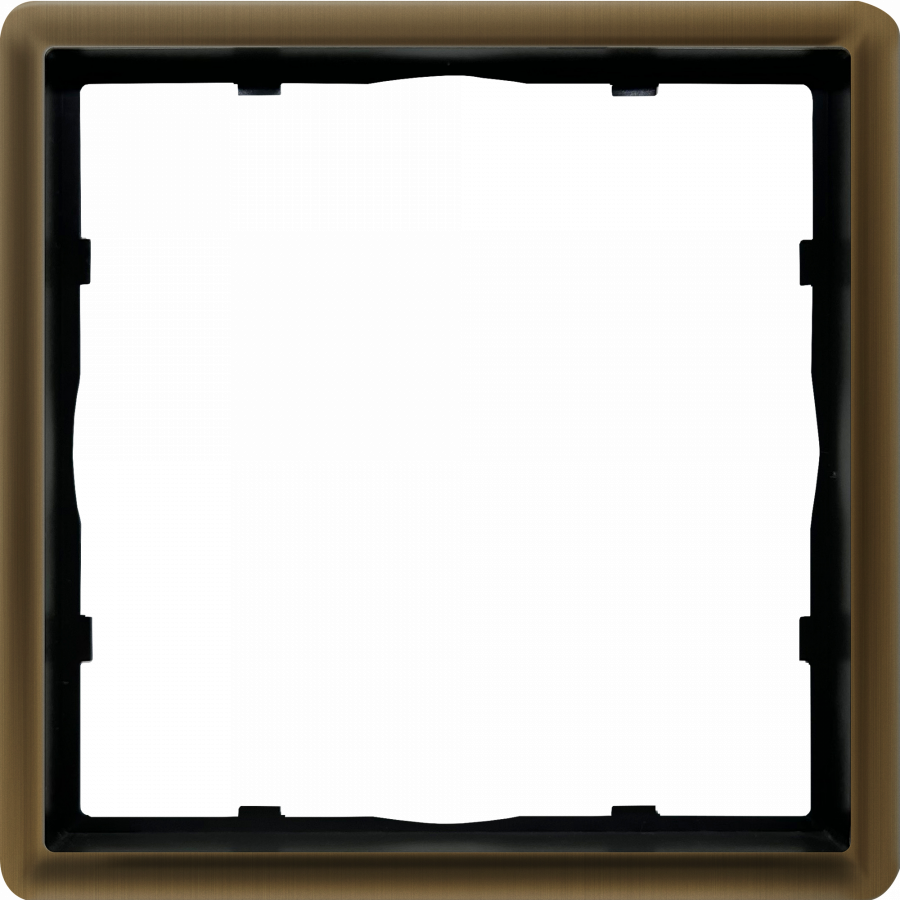 Рамка 1-я, латунь, серия R98 METAL