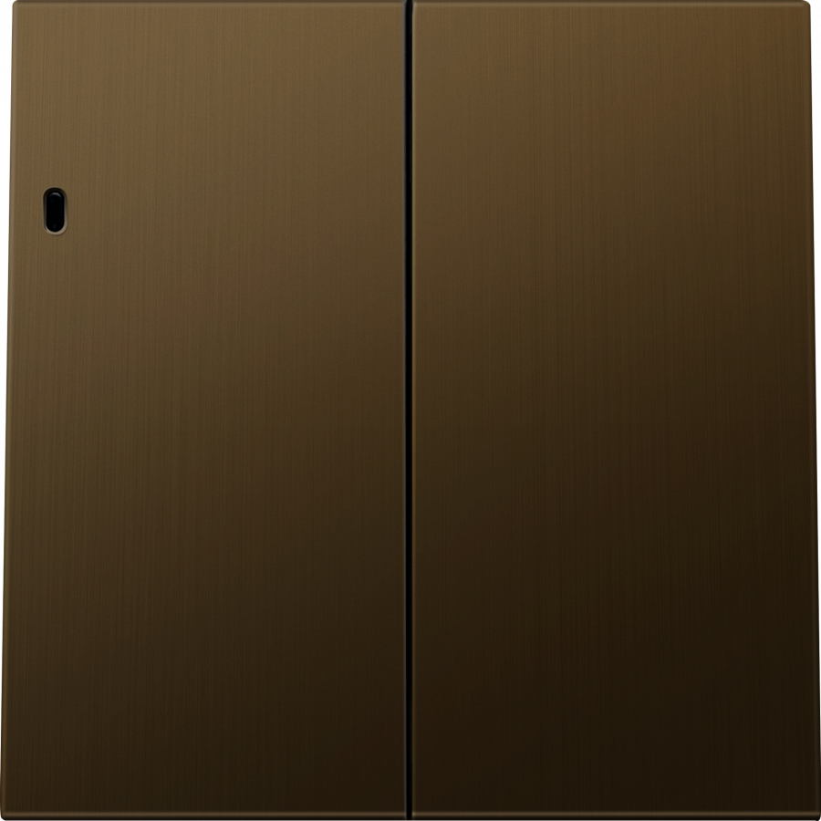 Клавиша 2-я с подсветкой, латунь, серия R98 METAL