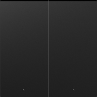 Клавиша 2-я с подсветкой, матовый карбон, серия A07