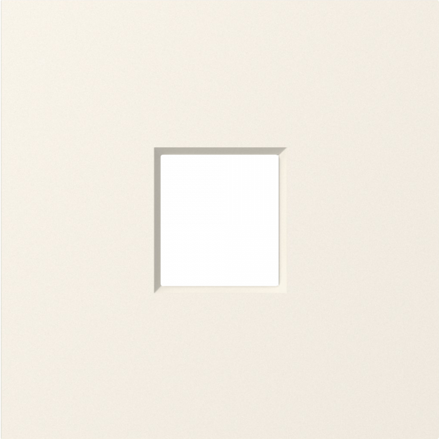 Накладка 1-я для розеток RJ45, TV, SAT, HDMI, матовый кремовый, серия A07