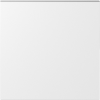 Клавиша для перекрёстного переключателя 1-я, матовый белый, серия S08