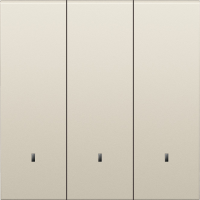 Клавиша 3-я с подсветкой, слоновая кость, серия S08