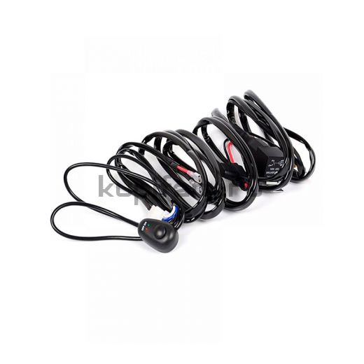 Комплект проводки на 1 подключение фар и балок без штекеров KM1464