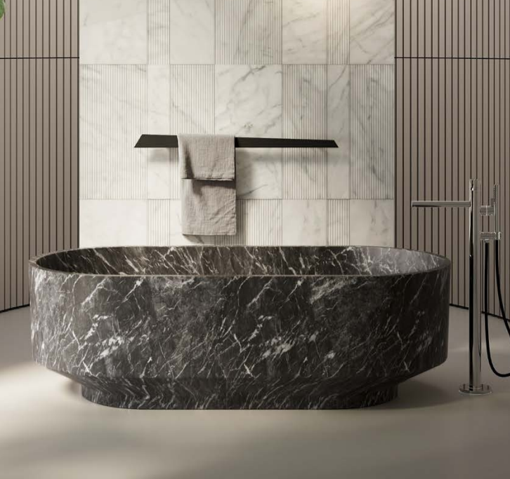 Изображение Ванна отдельностоящая Antonio Lupi BORGHI BORGHI170ST 170х80 см из камня