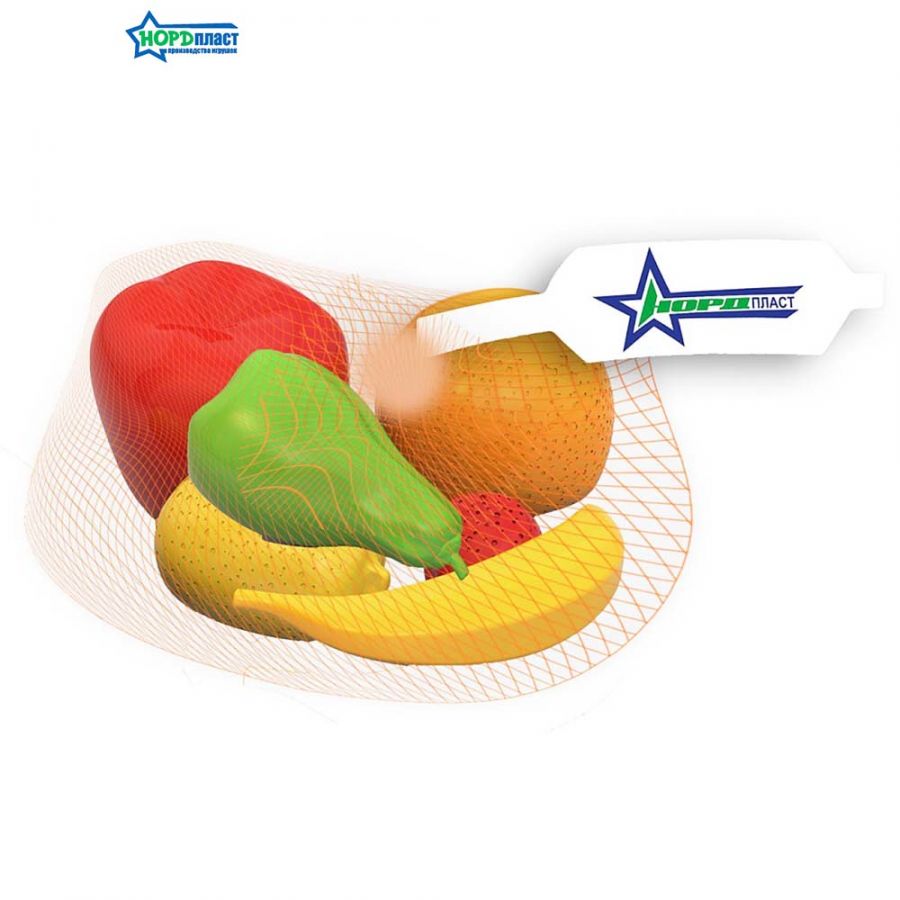 Набор "Фрукты" (6 предметов в сетке)