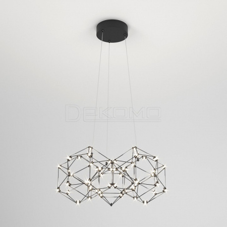 Подвесная люстра Uma 90169/5 черный жемчуг