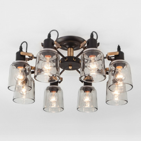 Потолочная люстра Astor 70111/8 черный