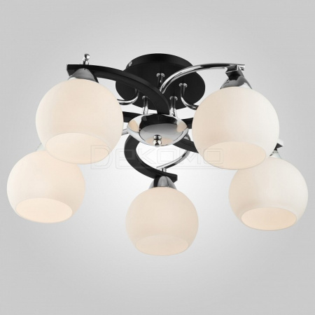 Потолочная люстра Larion 9654/5 хром/венге