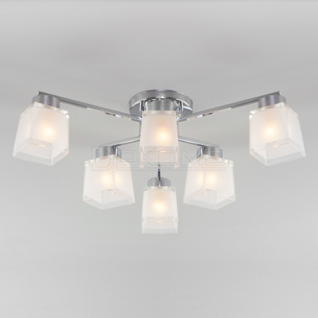 Потолочная люстра Delfi 30162/6 хром