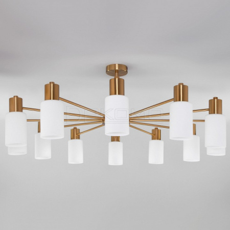 Потолочная люстра Vegga 70160/12 латунь Smart