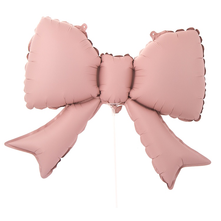 Бантик на палочке шар фольгированный с воздухом