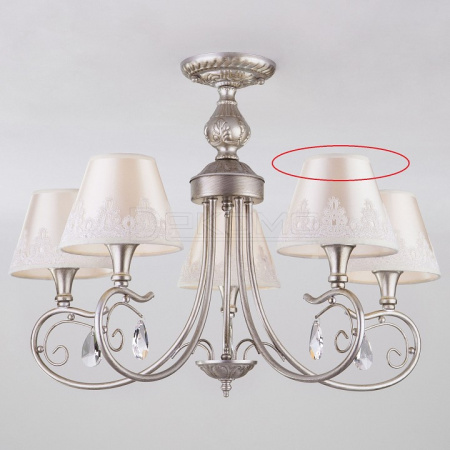 Люстра на штанге Incanto 60069/5 серебро