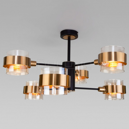 Люстра на штанге Arcada 70127/6 черный