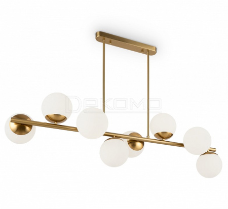 Люстра на штанге Zing FR5199PL-08BS