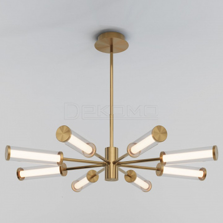 Люстра на штанге Stark 50386 LED латунь