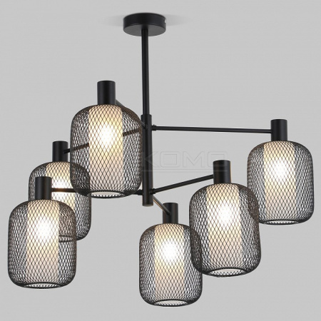 Люстра на штанге Voile 30191/6 черный