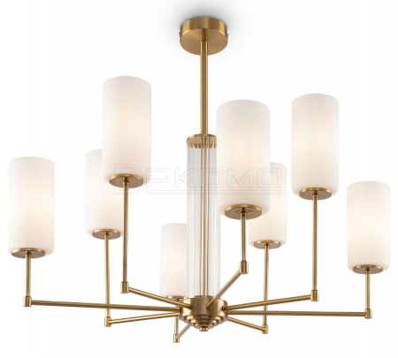 Люстра на штанге Agnes FR5184PL-08BS