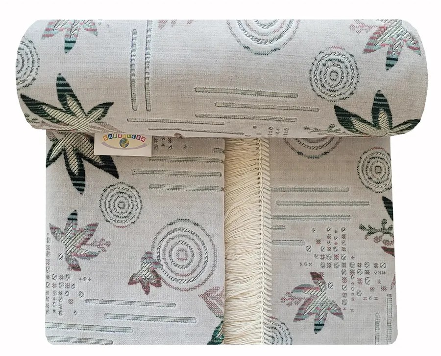 Комплект ковровых дивандеков (220х160;2 накидки(90х160),Перламутр