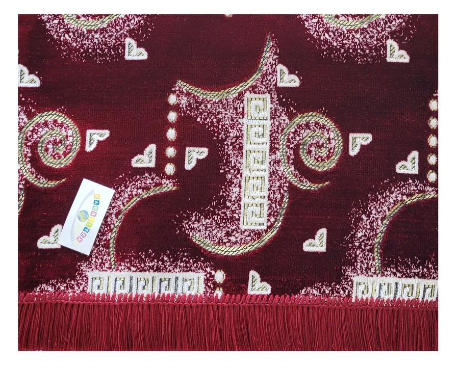 Ковровое покрывало , дивандек 160х220 см.,Бордовый