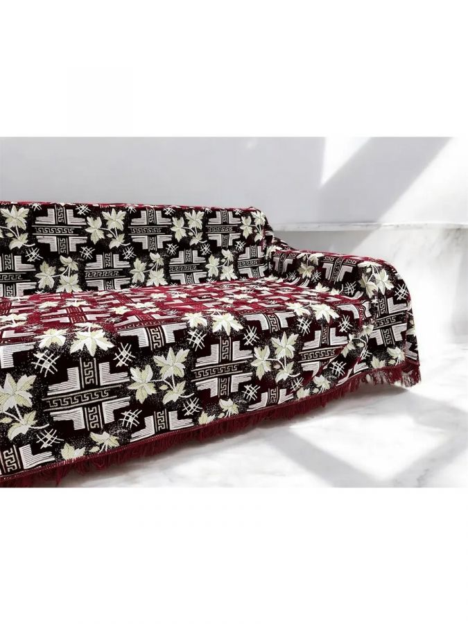 Ковровое покрывало , дивандек 160х220 см.,бордовый